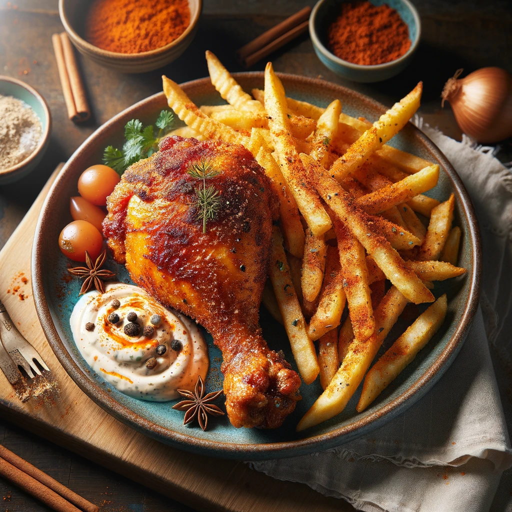 FOOD FUSION 3D65396F - Culinary Fusion - GenAI Digital NZ